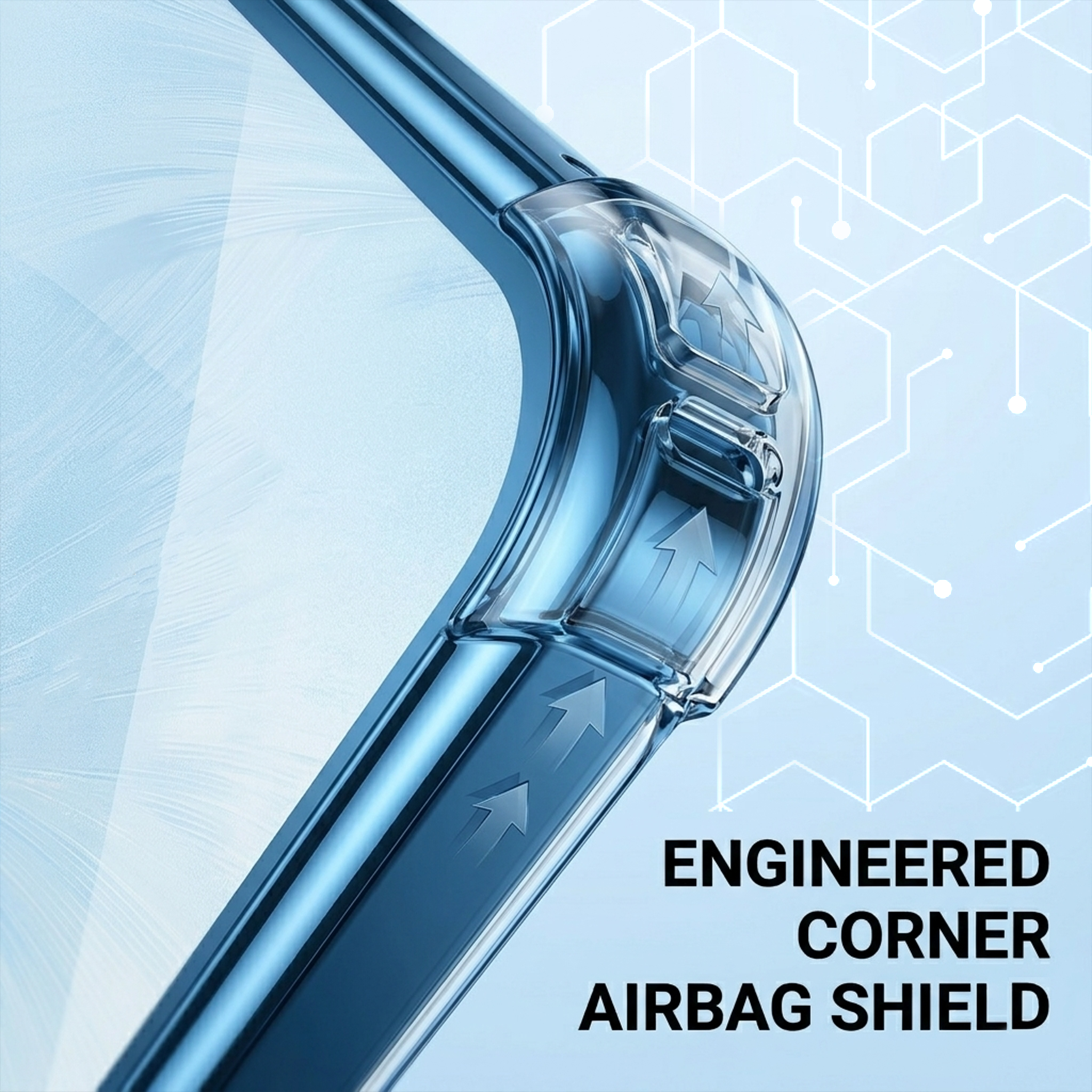Oppo A5 Pro 5G Anti-Yellow Electroplating Transparent Airbags Case