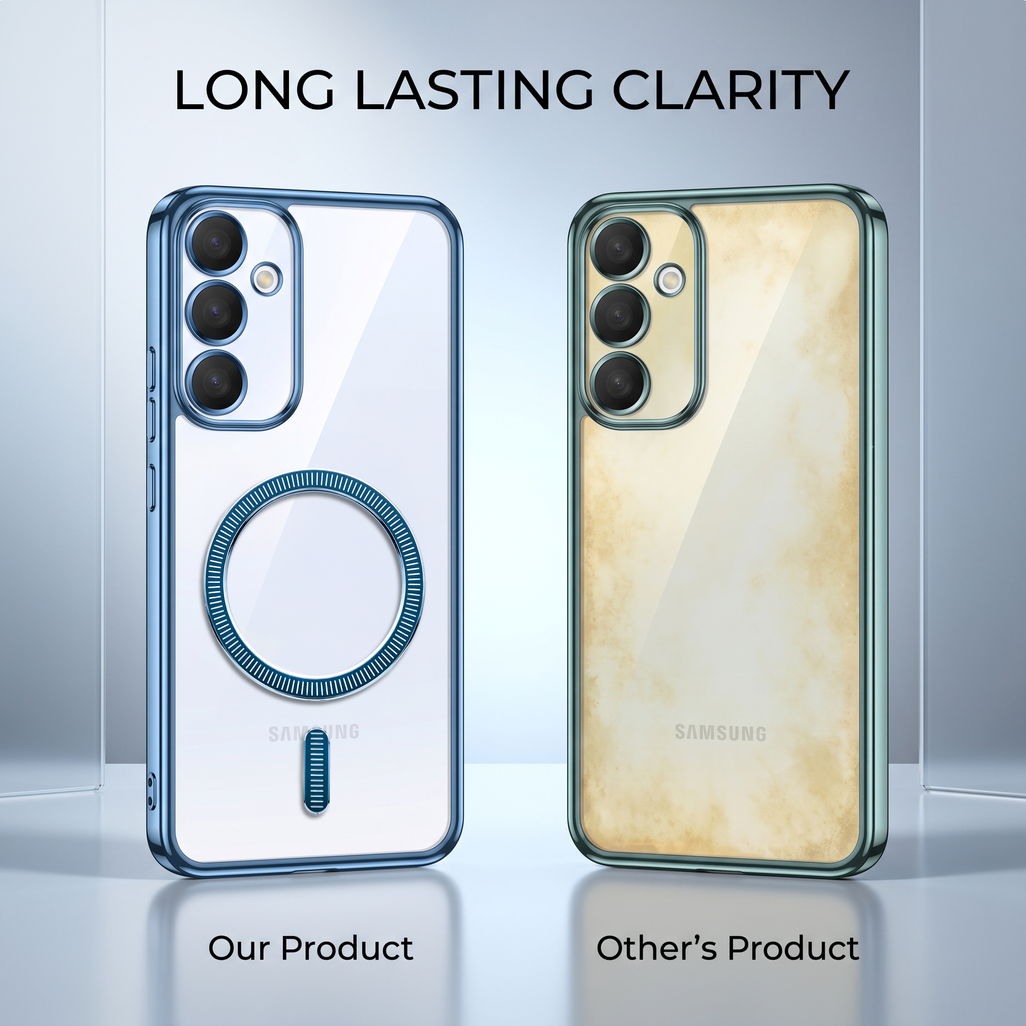 Samsung Galaxy A55 5G Electroplated Magnetic Magsafe Case
