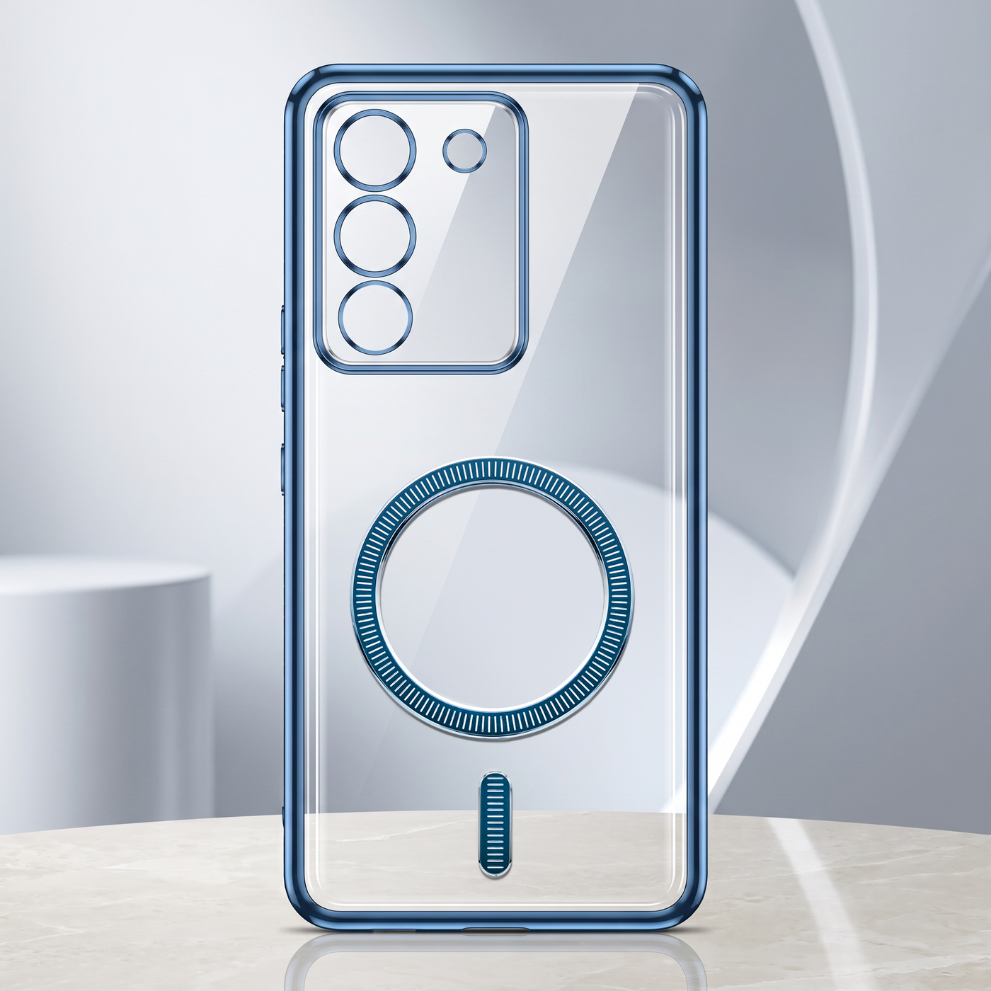 Vivo Y200 5G Electroplated Magnetic Magsafe Case