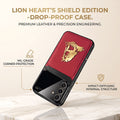 Samsung Galaxy A16 5G Mahadev 3D Gold Metal Leather Back Case