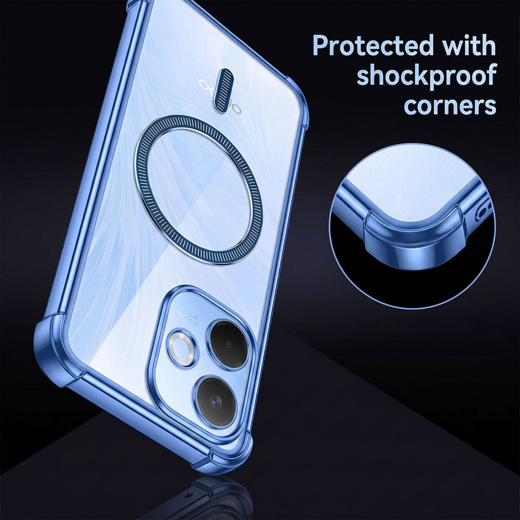 Oppo A5 pro 5g Premium Magnetic Magsafe Airbag Case