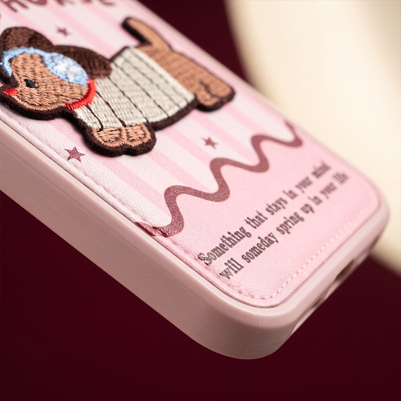 OPPO Reno 14 5G Cute Horse Printed Case – Pink Protective Back Cover