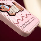 OPPO Reno 14 5G Cute Horse Printed Case – Pink Protective Back Cover