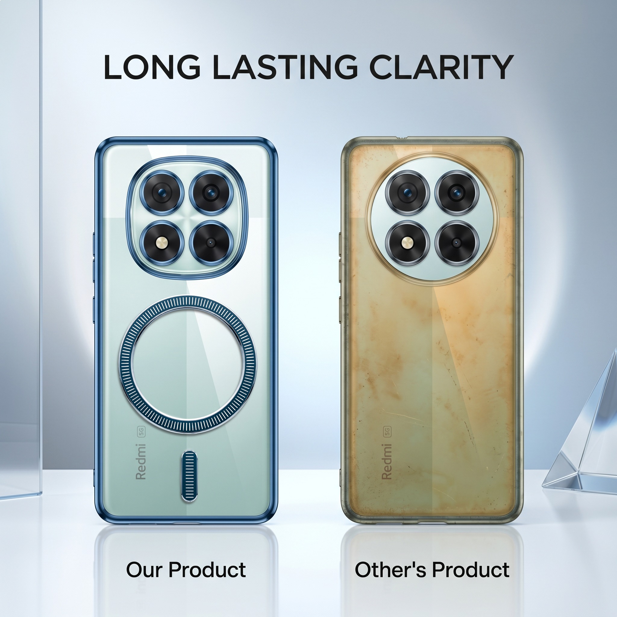 Redmi Note 14 Pro+ 5G Electroplated Magnetic Magsafe Case