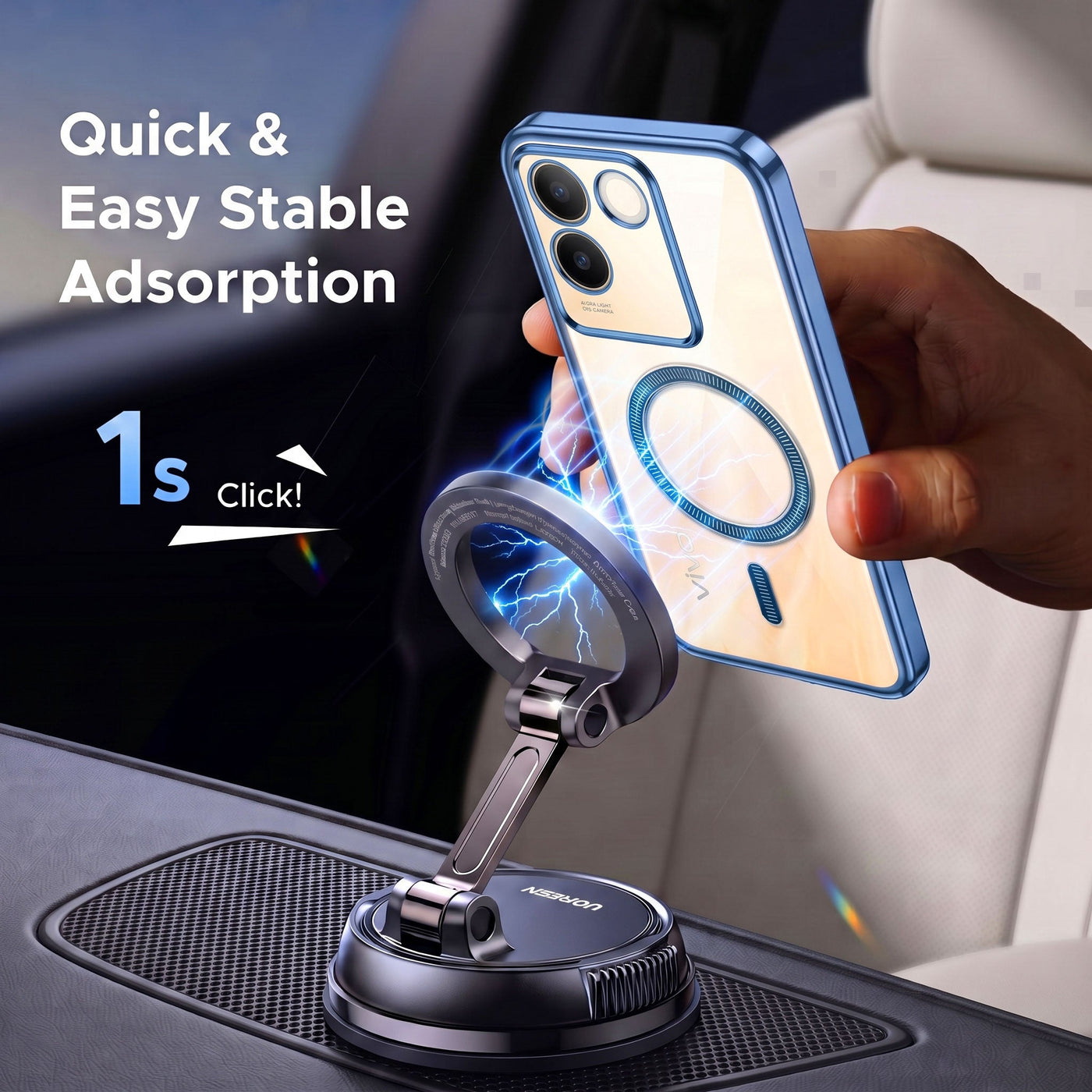 Vivo T2 Pro 5G Electroplated Magnetic Magsafe Case