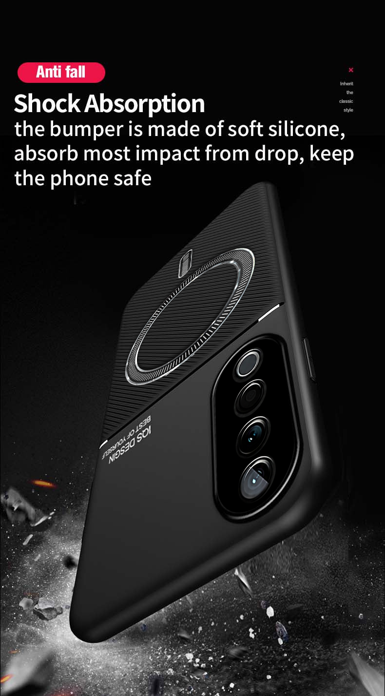 Vivo V40 Pro 5G Magsafe Magnetic Shockproof Back Cover