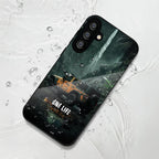 Samsung Galaxy A56 Premium Acrylic Shockproof Glass Back Case (Jeep Case)
