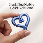 Oppo Reno 15 5G Luxury Shimmer Airbag Heart Stand Case with Charm Strap