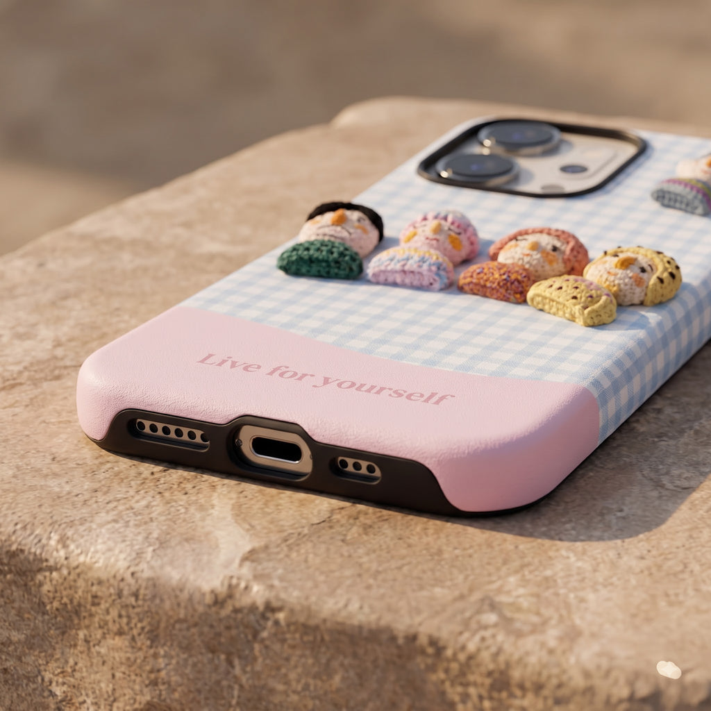 OPPO Reno 14 5G Cute Doll Printed Case – Pink Protective Back Cover