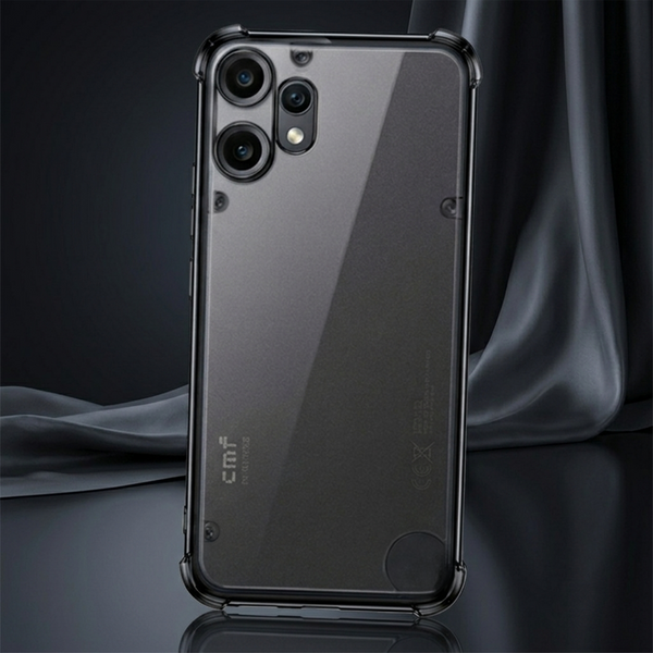 Nothing Phone 2 Pro 5G Anti-Yellow Electroplating Transparent Airbags Case