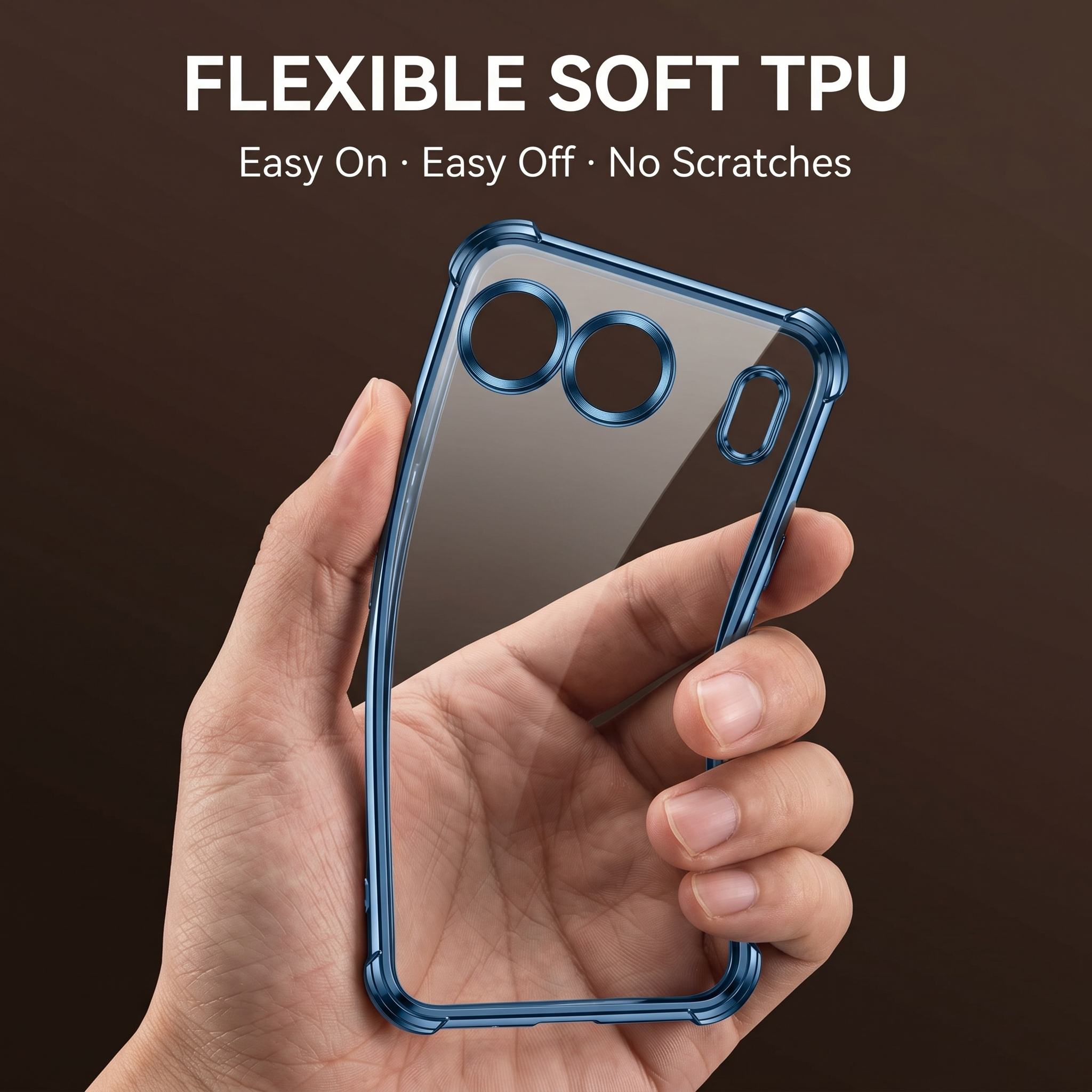 OnePlus Nord 4 5G Anti-Yellow Electroplating Transparent Airbags Case