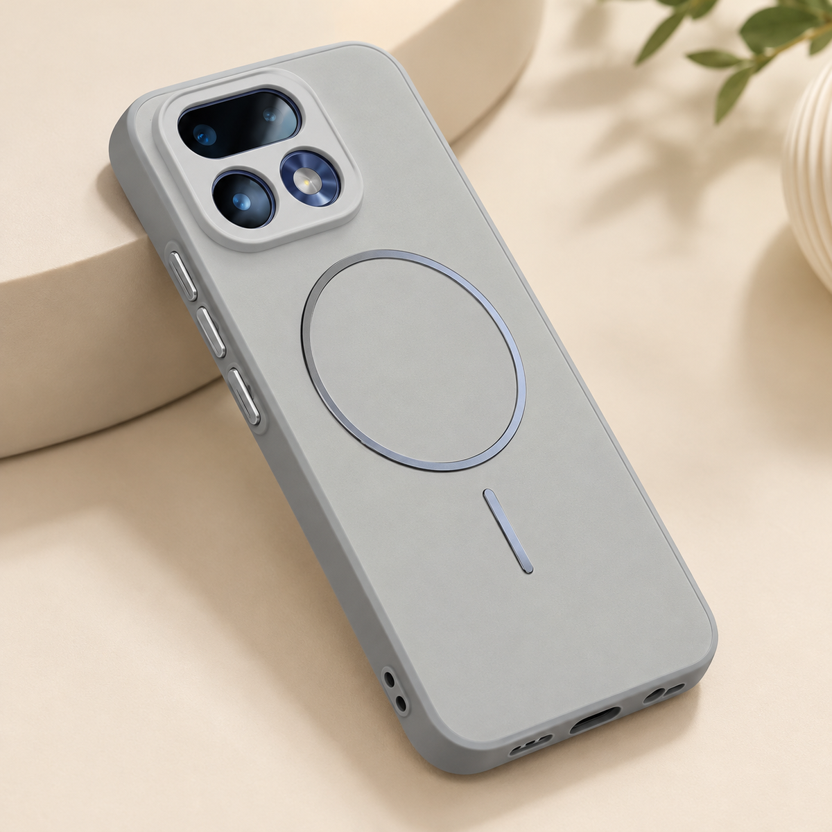 Realme 16 Pro 5G Magnetic Ring Stand Case – Slim Protective Back Cover