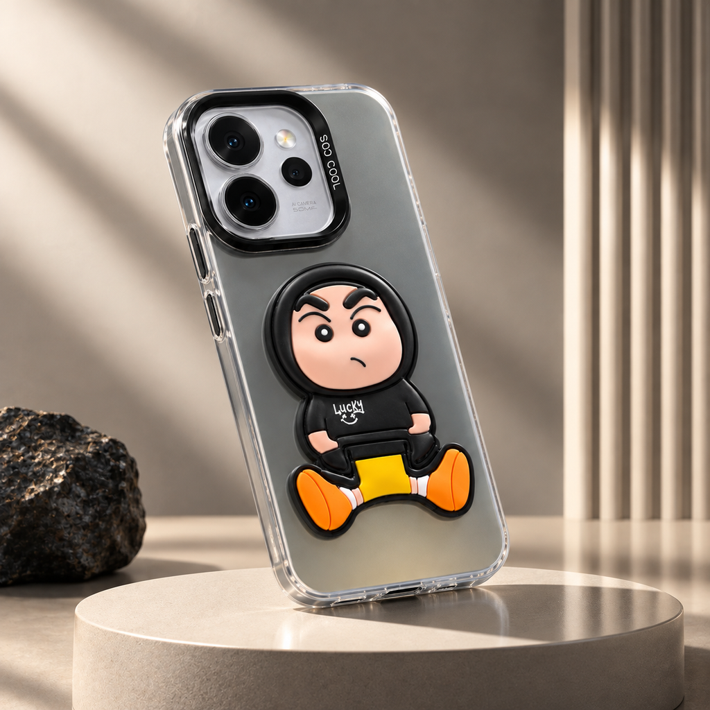 Oppo Reno 15 Pro Mini 5G Angry Cartoon Character Case
