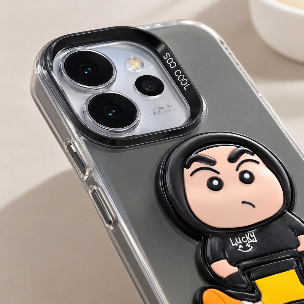 Oppo Reno 15 Pro Mini 5G Angry Cartoon Character Case