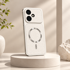 Redmi Note 17 5G Textured Magnetic Ring Stand Case
