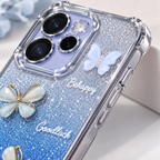 OPPO Reno 15 Pro Mini 5G Butterfly Glitter Case – Sparkle Aesthetic Protective Cover