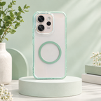 OPPO Reno 15 Pro Mini 5G Clear MagSafe Ring Case – Slim Protective Cover