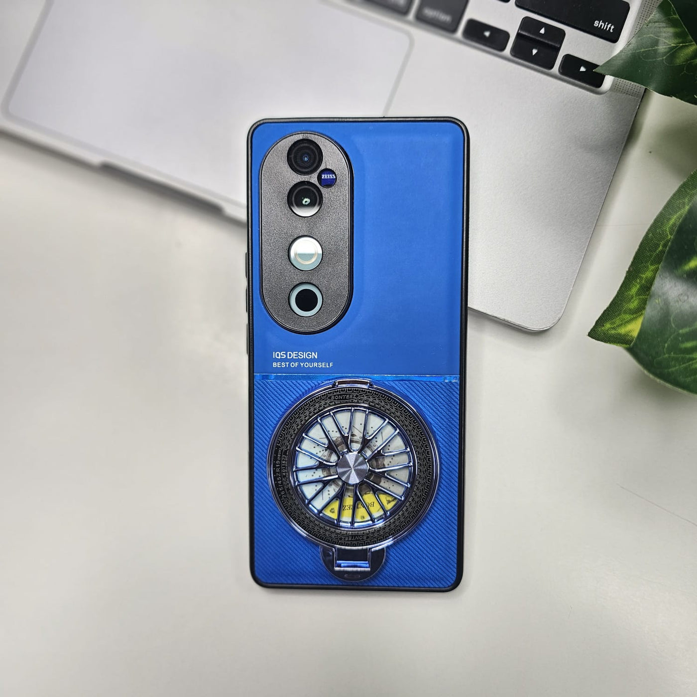 Vivo V40 Pro 5G Best Selling Stress Buster Wheel Hybrid Scratch Resistant Back Case