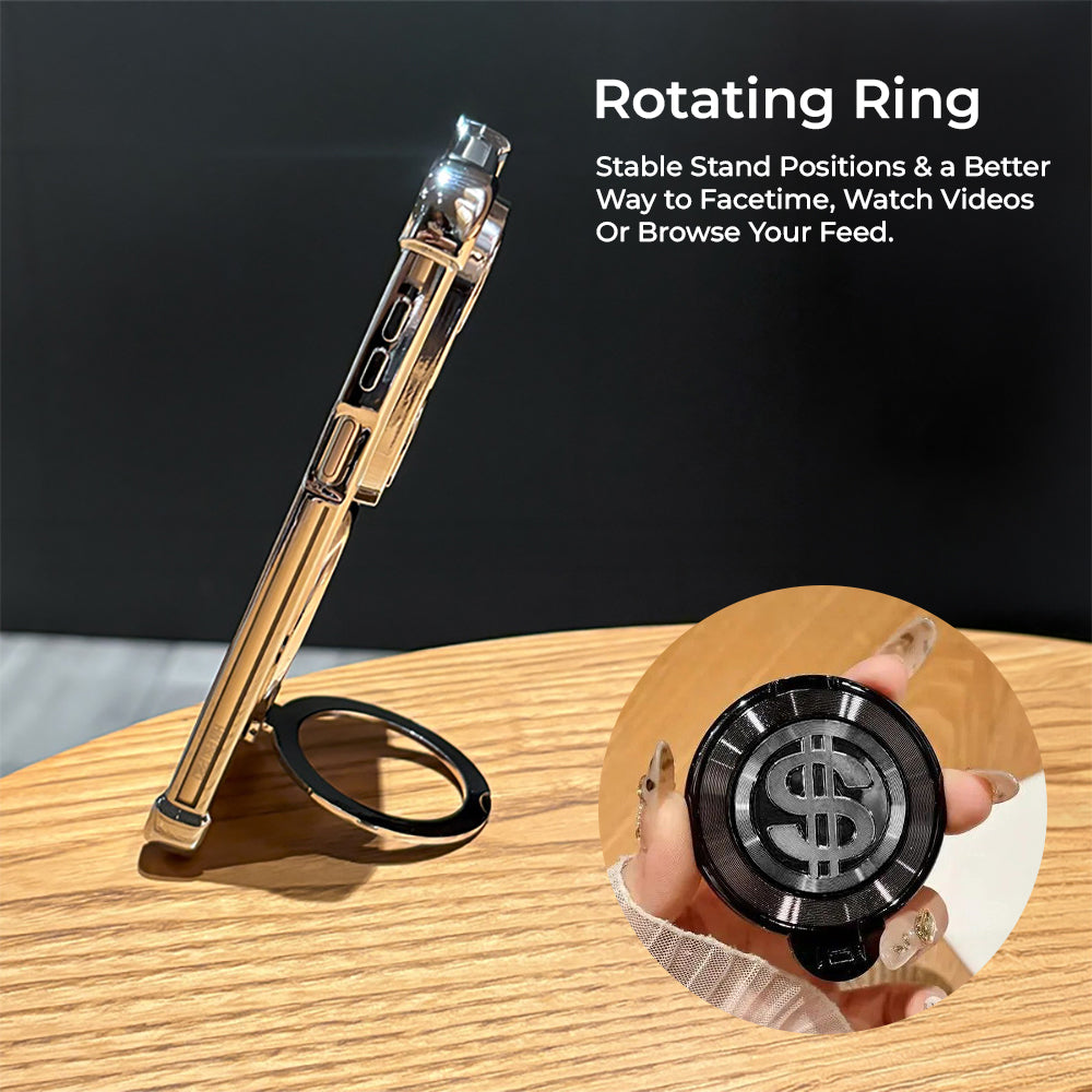 Nothing Phone 3a Pro 5G Four Corner Airbags 100% Original Astro Money Magnet Rotating Dollar Case