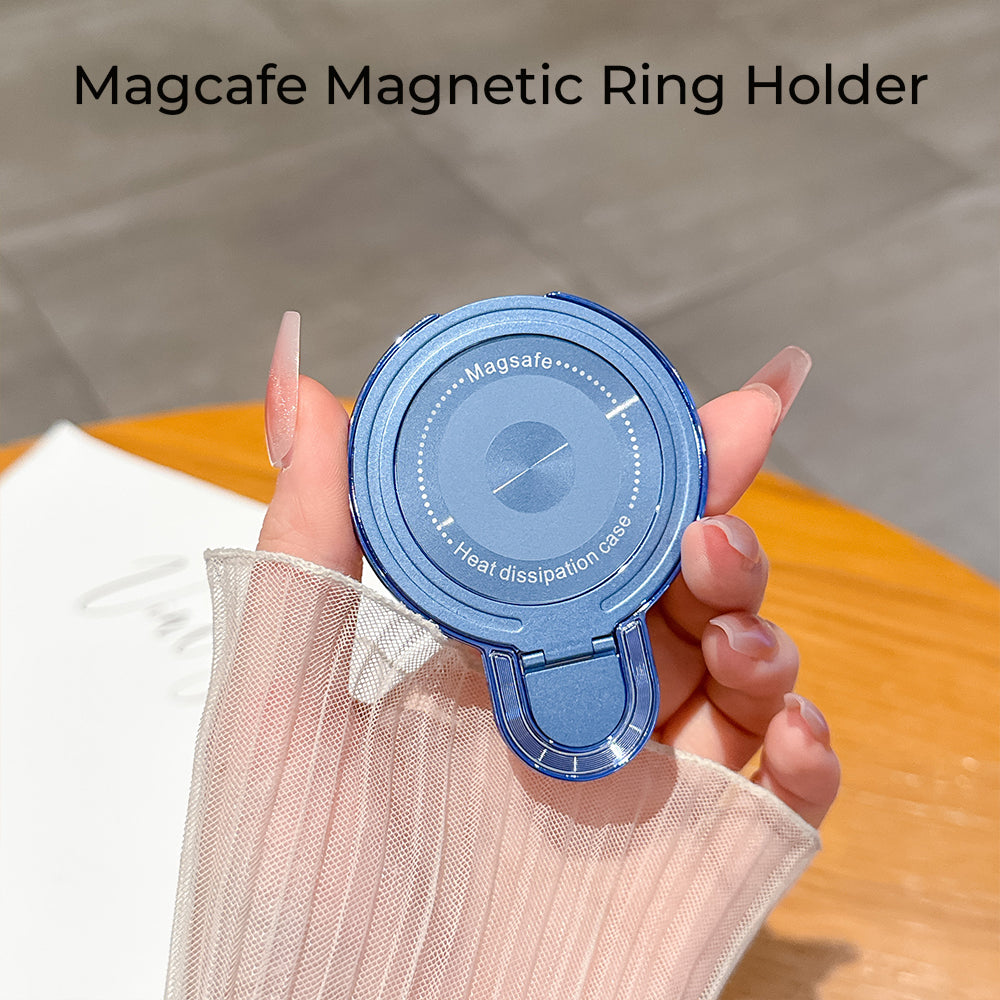 Nothing Phone 4a 5G Luxury Four Corner Invincible Bracket Ring Stand Case