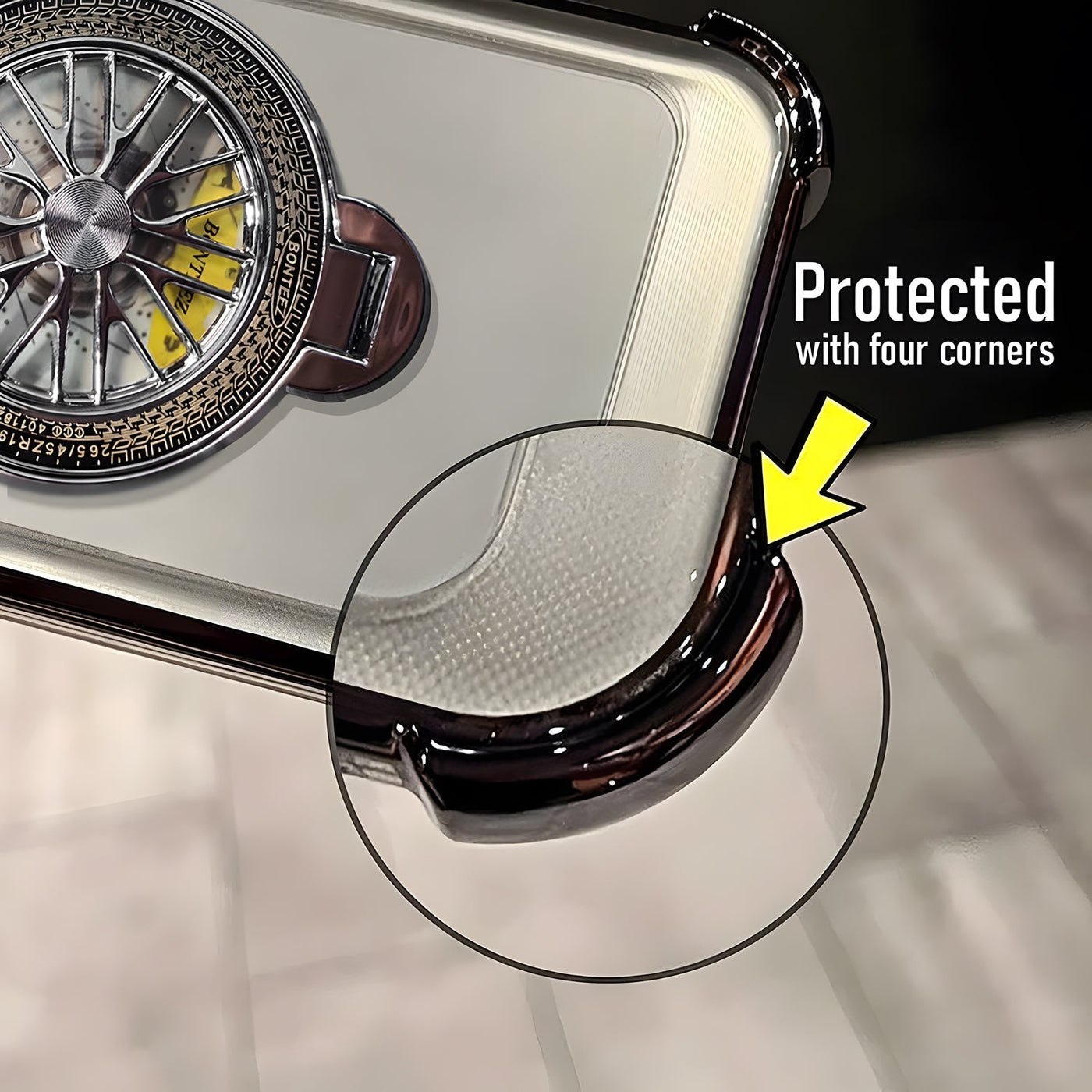 Nothing Phone 4a Pro 5G Premium Stress Buster Wheel Rotating Shockproof Airbags Case