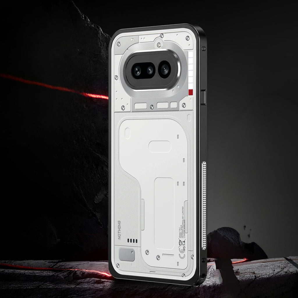 Nothing Phone 4a 5G Aluminium Metal Frame Case With Metal Camera Lens Protection