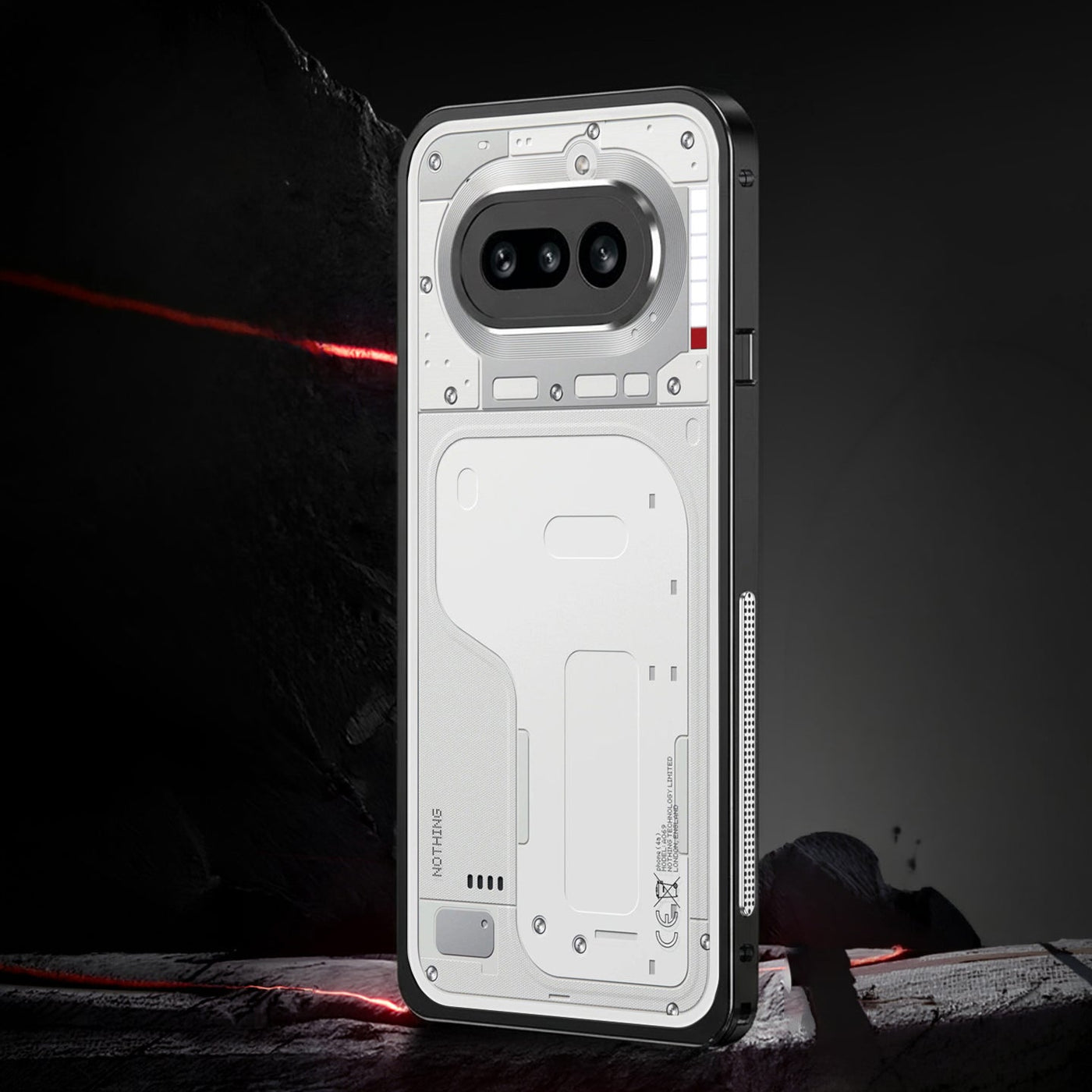 Nothing Phone 4a 5G Aluminium Metal Frame Case With Metal Camera Lens Protection