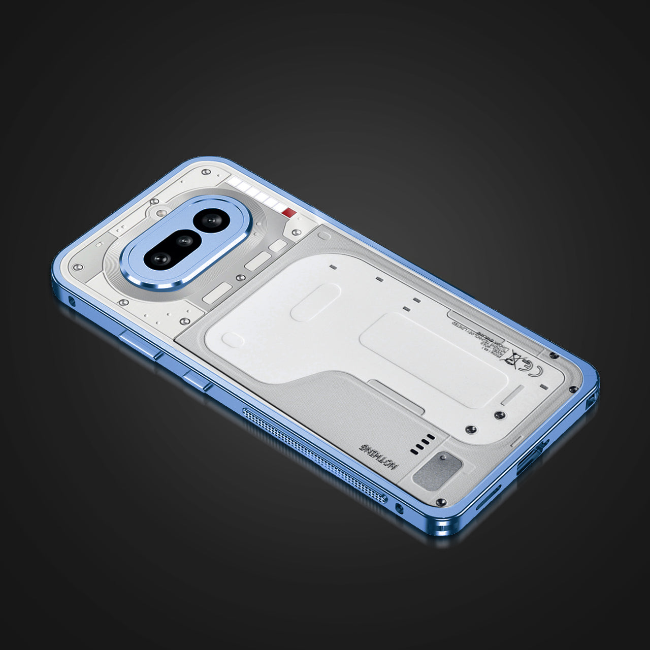 Nothing Phone 4a 5G Aluminium Metal Frame Case With Metal Camera Lens Protection