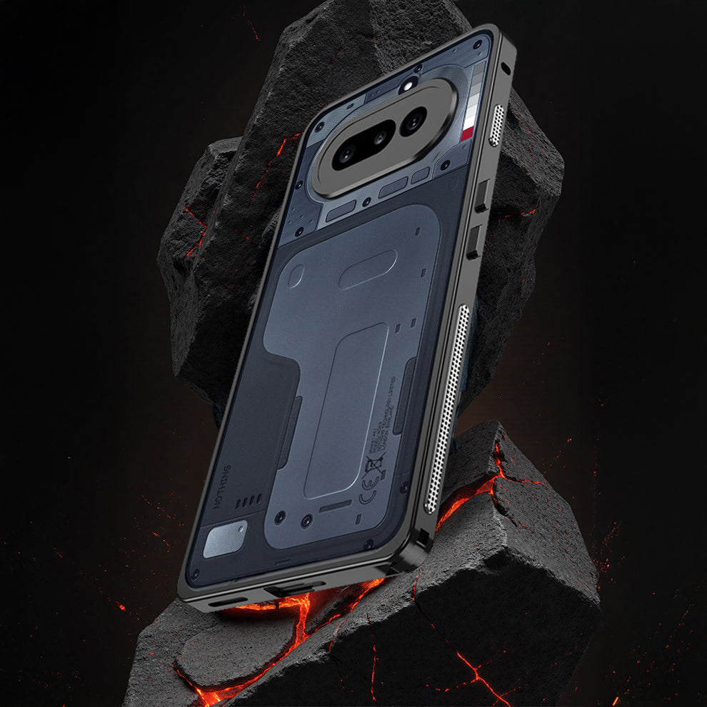 Nothing Phone 4a 5G Aluminium Metal Frame Case With Metal Camera Lens Protection