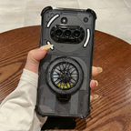 Nothing Phone 3a 5G Premium Stress Buster Wheel Rotating Shockproof Airbags Case