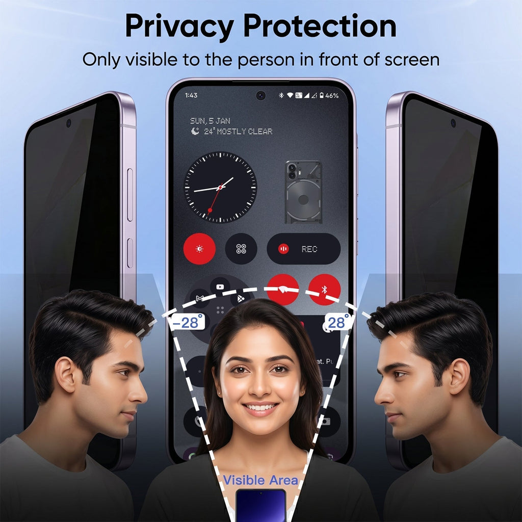 Nothing Phone 2 Pro 5G Luxury Four Corner Invincible Bracket Ring Stand Case