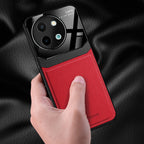 Vivo Y58 5G Premium Leather Lens Protective Case(Buy 1 Get 1 Surprise Cover)
