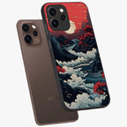 OPPO Reno 15 Pro Mini 5G Red Sunset Scenery Glass Case