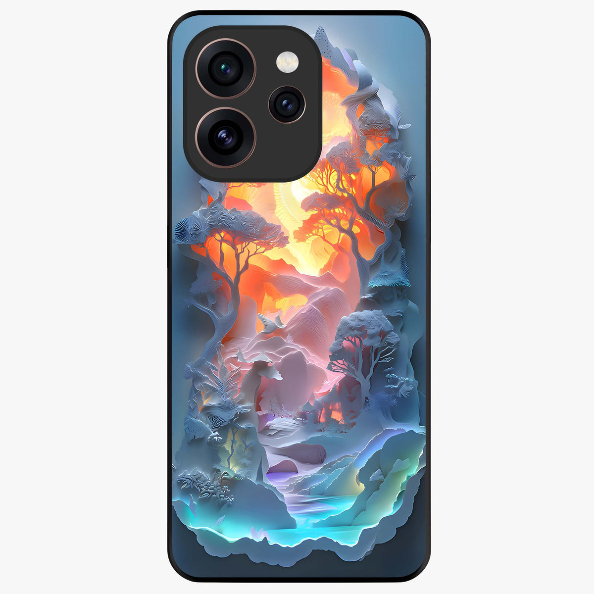 OPPO Reno 15 Pro Mini 5G Glow Forest Glass Case