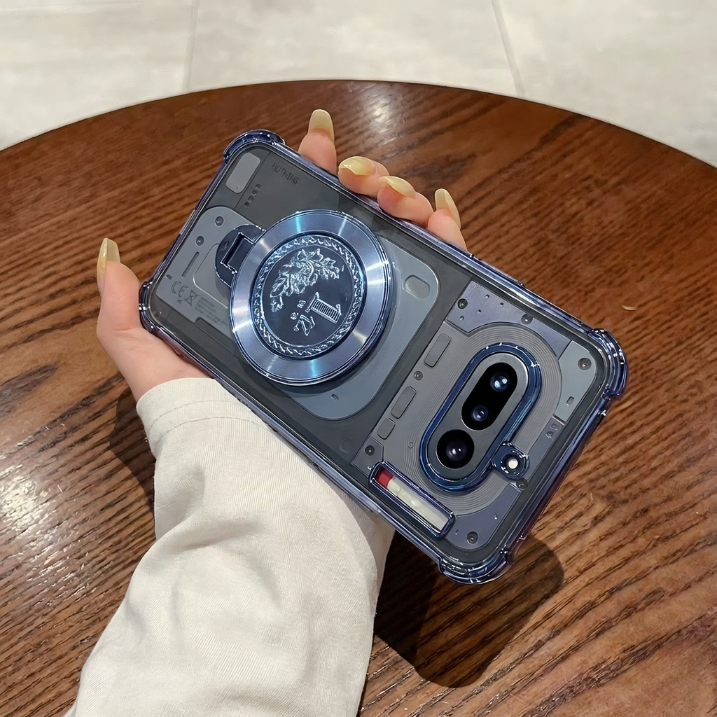 Nothing Phone 4a 5G Premium Billion Wheel Rotating Shockproof Airbags Case