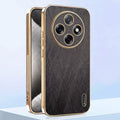 Oppo F31 Pro 5G Premium Electroplated Frame Gold Thread Pattern Soft Case