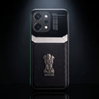 Oppo Reno 14 Pro 5G Satyamev Jayate 3D Metal Leather Back Case