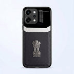 Oppo Reno 14 Pro 5G Satyamev Jayate 3D Metal Leather Back Case
