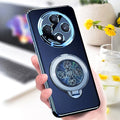 OPPO F27 PRO+ 5G Electroplating Reflective Fidget Rotating Back Case