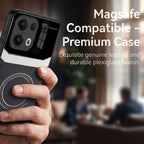 Oppo Reno 13 Pro 5G Premium Magsafe Magnetic Leather Lens Protective Case