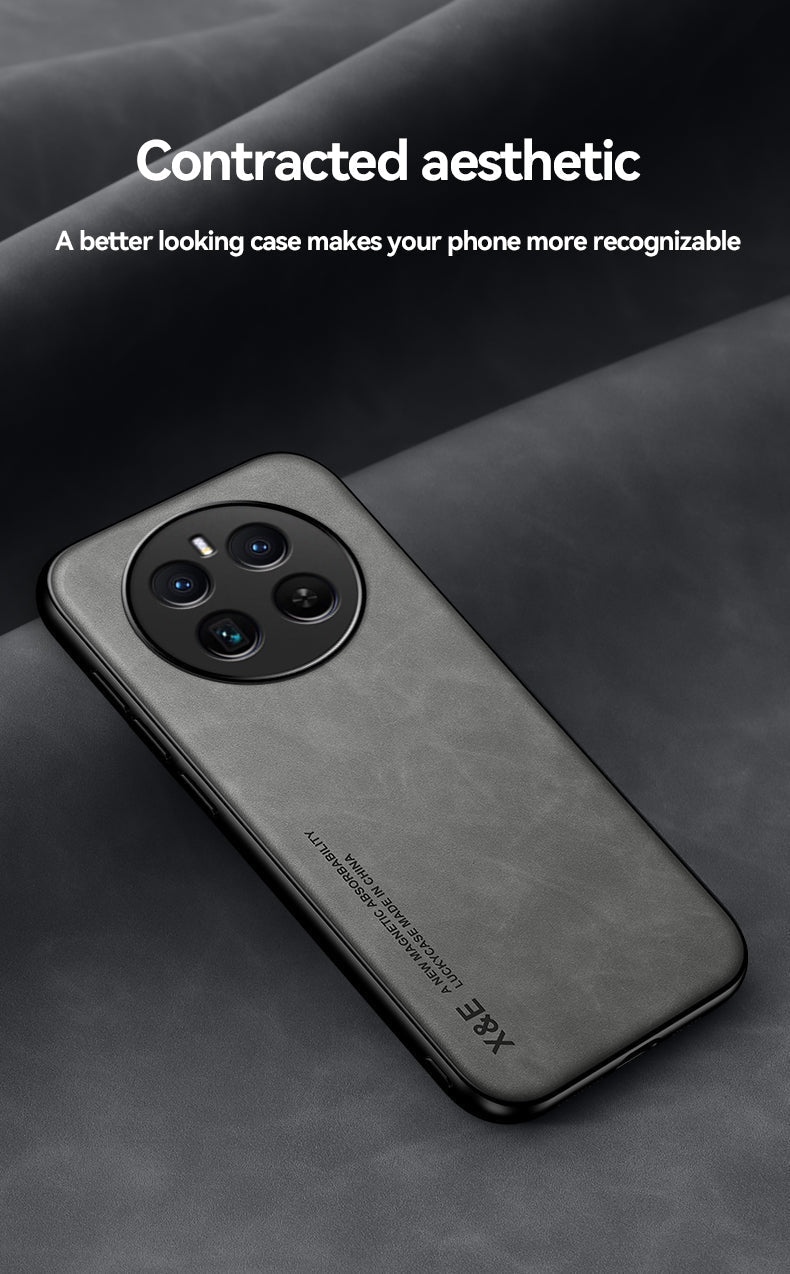 Realme 12 Pro+ 5G Comfortable Touch Sheepskin Leather Case(Buy 1 Get 1 Surprise Cover)