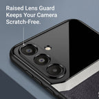 Samsung Galaxy M56 5G Satyamev Jayate 3D Metal Leather Back Case