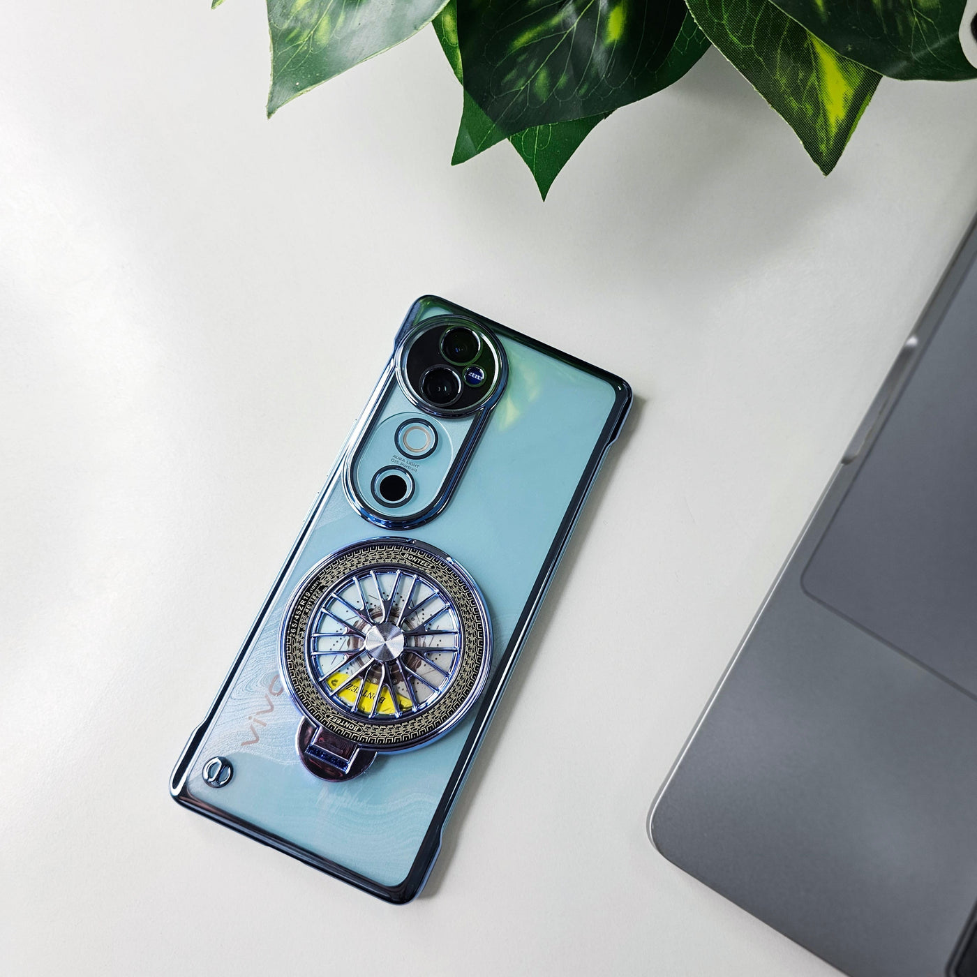 Vivo V40 5G Porsche® Wheel Frameless Case