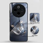 Vivo T4 5G Premium Acrylic Shockproof Glass Back Case (Krishna)