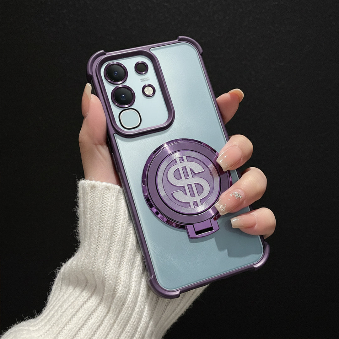 Vivo Y31 Pro 5G Four Corner Airbags 100% Original Astro Money Magnet Rotating Dollar Case