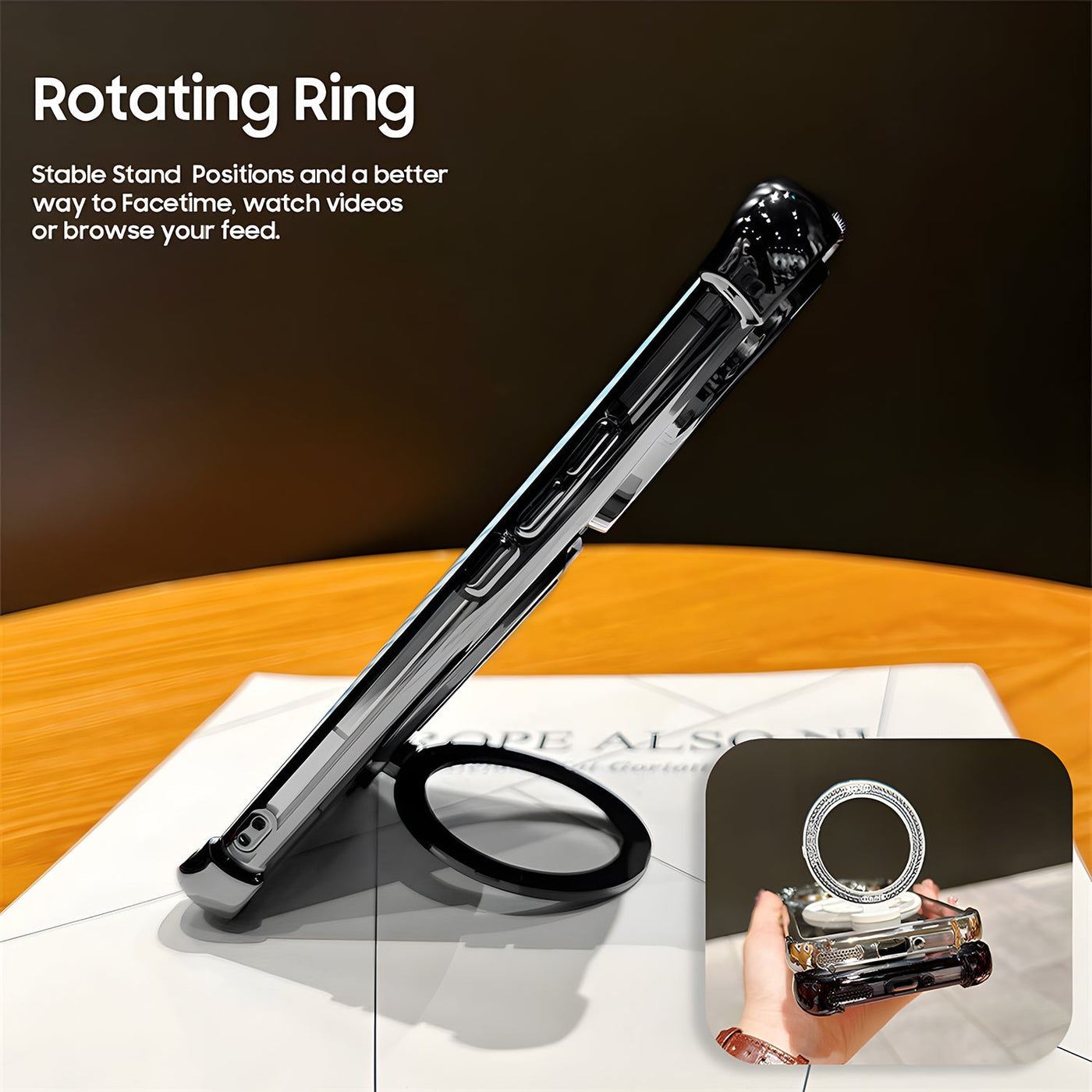 Vivo Y51 Pro 5G Premium Stress Buster Wheel Rotating Shockproof Airbags Case