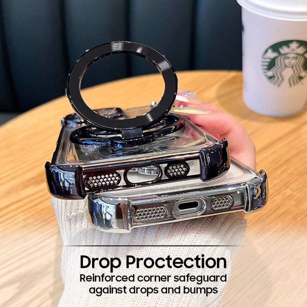 Vivo V70 FE 5G Premium Billion Wheel Rotating Shockproof Airbags Case