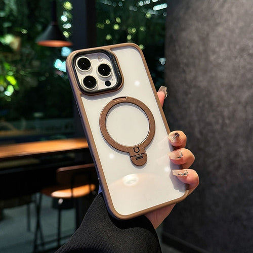 Magnetic stand case for iPhone 16 Pro and iPhone 16 Pro Max