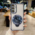 Samsung Galaxy A36 5G Premium Billion Wheel Rotating Shockproof Airbags Case