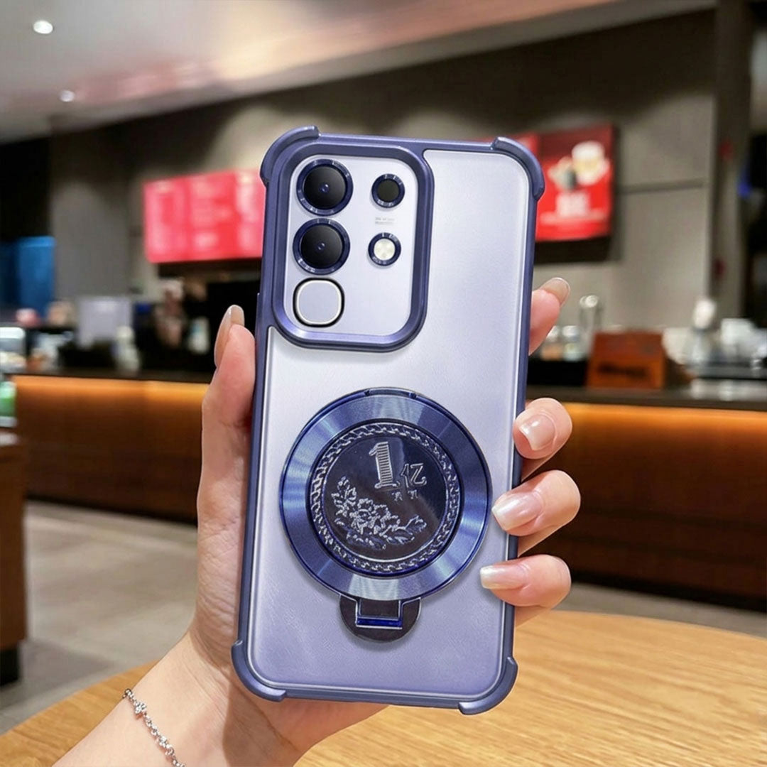Vivo Y31 Pro 5G Premium Billion Wheel Rotating Shockproof Airbags Case